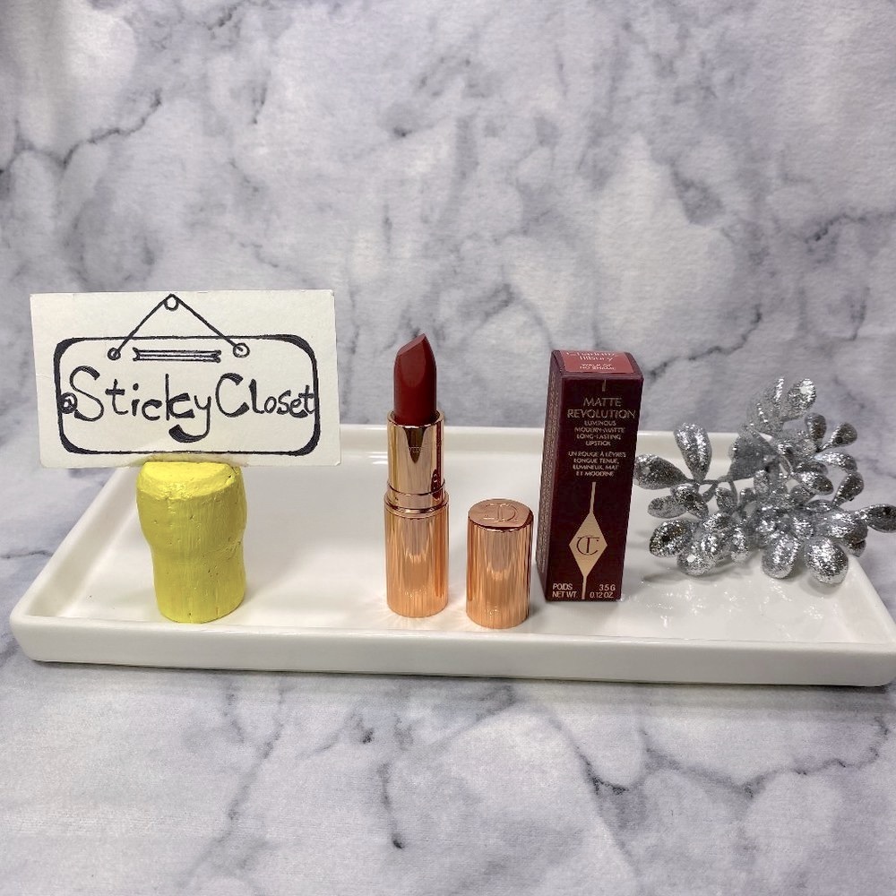 Charlotte Tilbury Beauty-Matte Revolution Lipstick Walk of Sham-Full3.5g-BOX-NEW